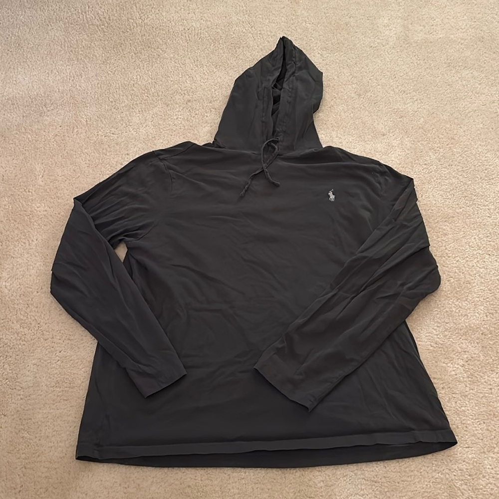 Hooded Polo Longsleeve TShirt